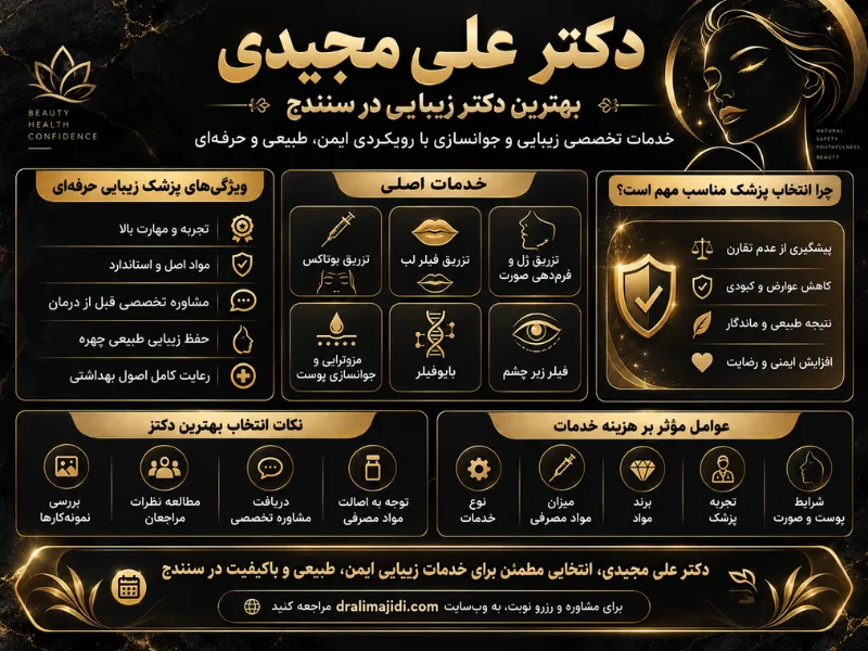 بهترین دکتر زیبایی در سنندج